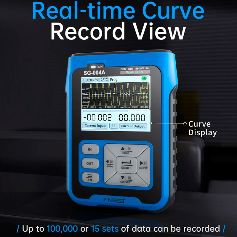 FNIRSi SG-004A - Calibrateur de processus - Générateur de Signaux pour l&aposÉtalonnage de Tension et de Courant