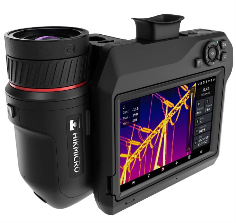 Hikmicro SP60H-L25 + HM-SP605-LENS - Caméra thermographique - 640 x 480 (307.200 pixels) ; -40°C..2200°C + Objectif