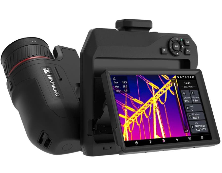 Hikmicro SP60H-L25 + HM-SP605-LENS - Caméra thermographique - 640 x 480 (307.200 pixels) ; -40°C..2200°C + Objectif