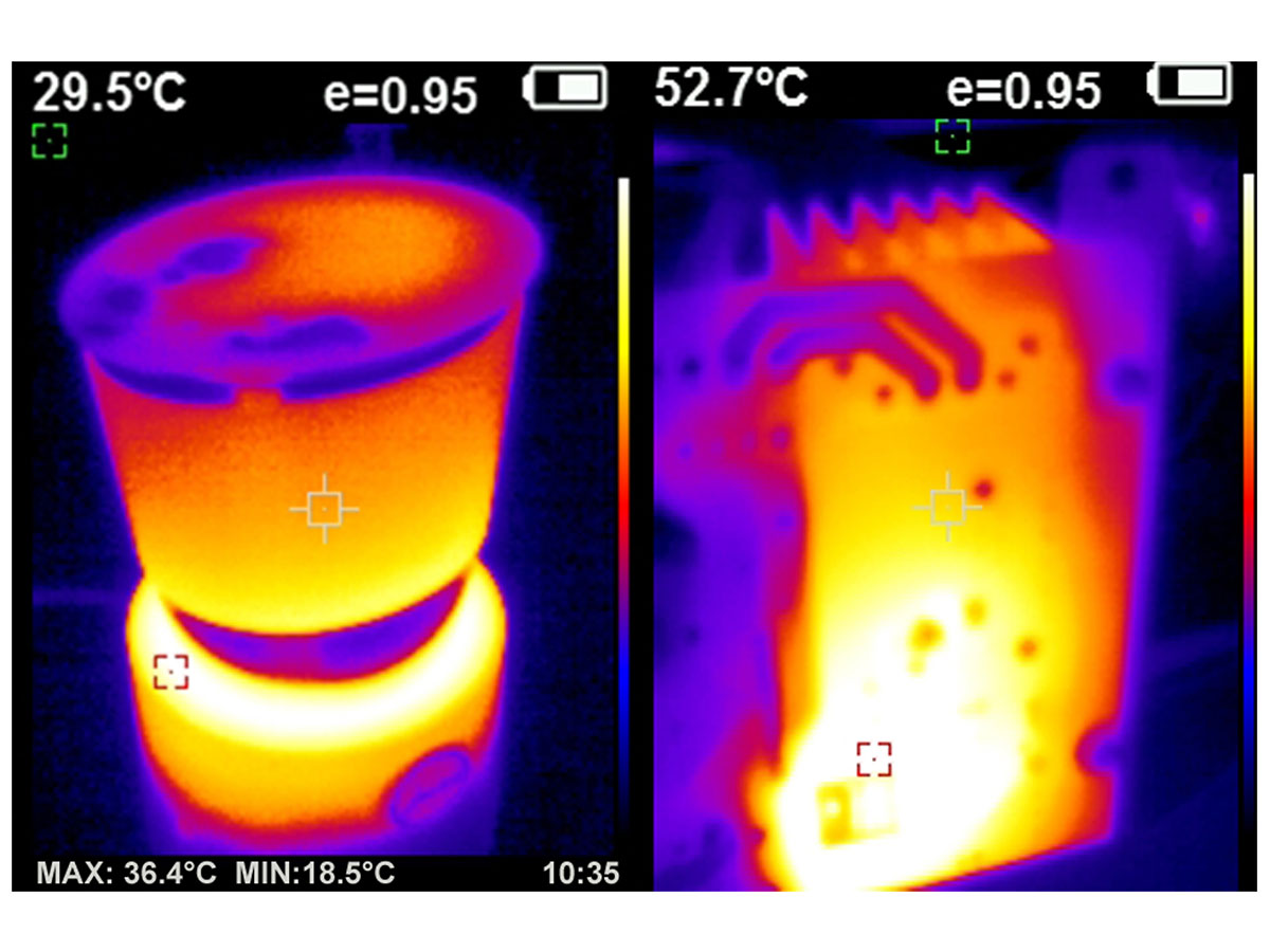 PeakTech P 5610 A - Câmara Termográfica 220 x 160 (35200 pixels) ; -20°C .. 300°C