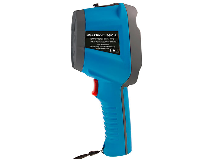 PeakTech P 5610 A - Câmara Termográfica 220 x 160 (35200 pixels) ; -20°C .. 300°C