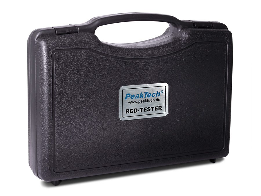 PeakTech P 2710 - Digital RCD Tester - Circuit Breaker Tester - 2710