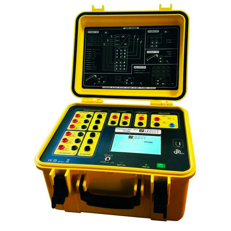 Chauvin Arnoux FTV500 - 5-in-1 Photovoltaic Tester - P01129600