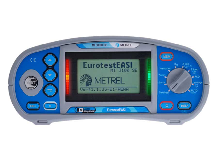 Metrel MI 3100 SE EurotestEASI Low Voltage Electrical Network Tester Metrel MI 3100 SE EurotestEASI Low Voltage Electrical Network Tester