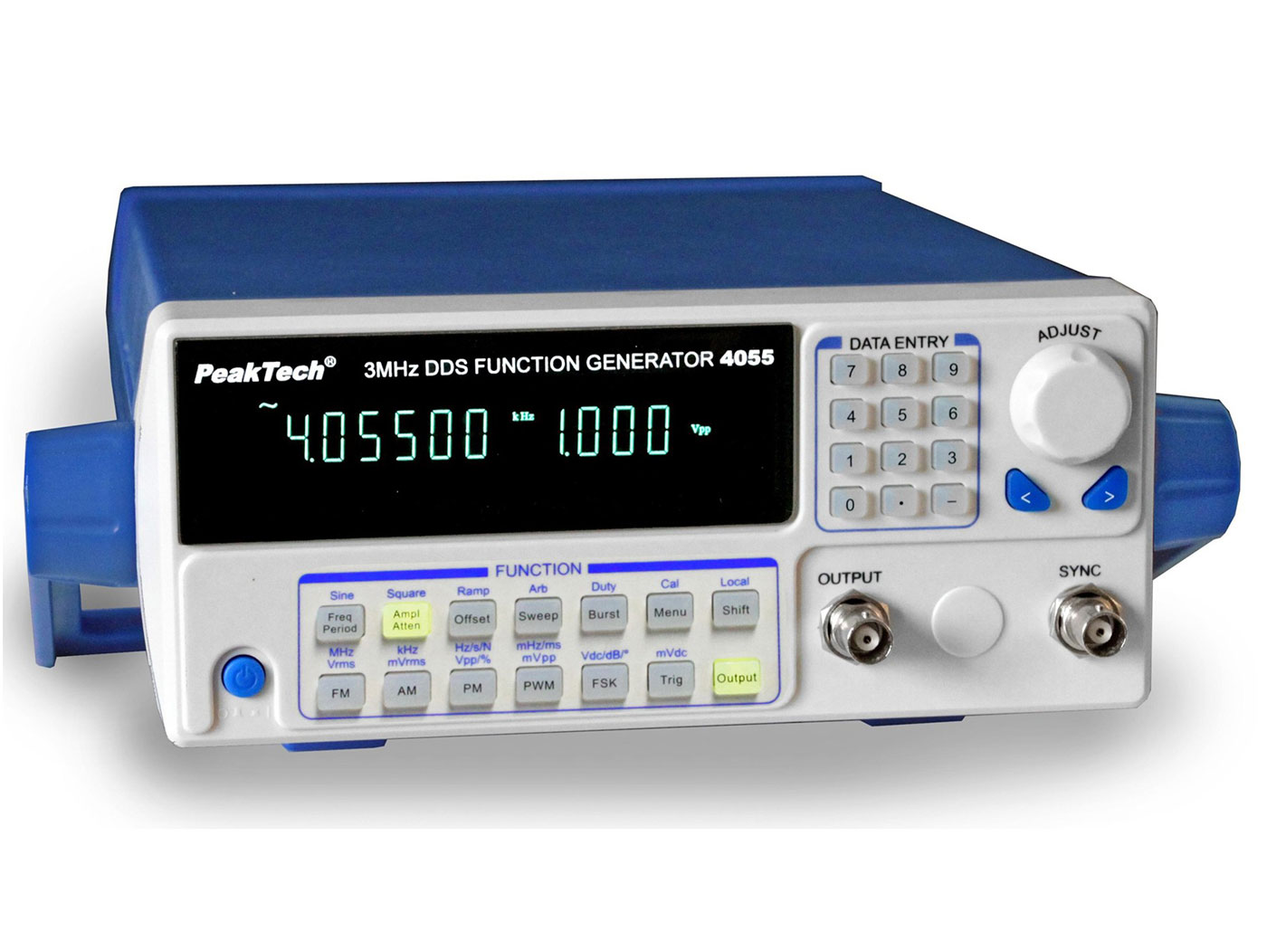 PeakTech P 4055 - Générateur de Fonction DDS 10 µHz - 3 MHz