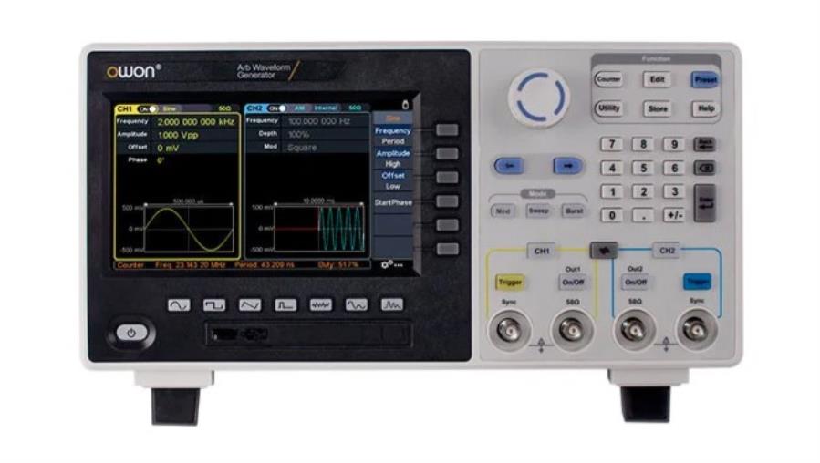 Owon XDG2100 - Generador de Forma de Onda Arbitraria 2 Canales - 100 Mhz