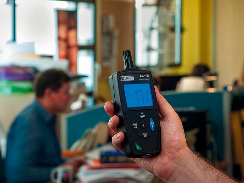 Chauvin Arnoux CA1246 - Termohigrômetro Digital com Registrador (Data Logger) - P01654246