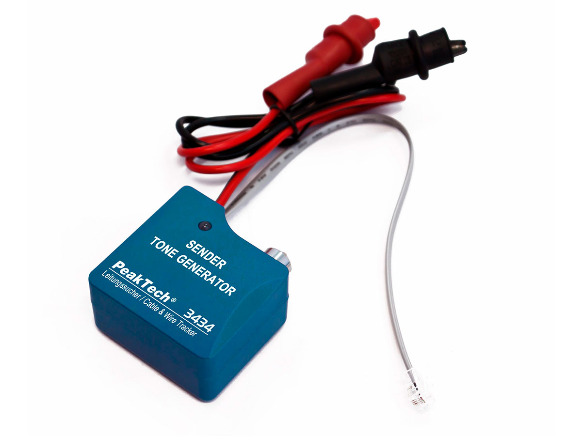 PeakTech P 3434 - Localisateur de Câbles Téléphone