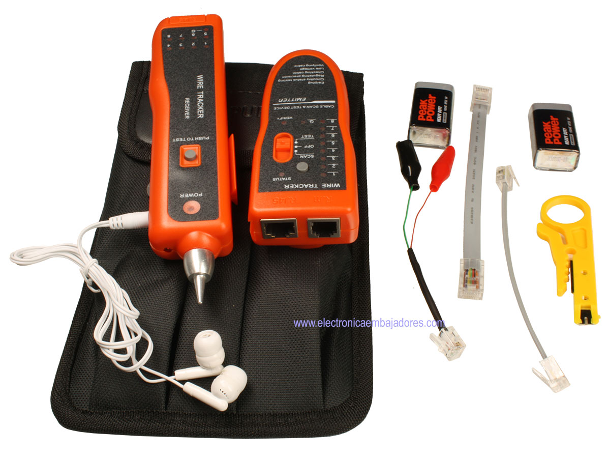 Wire Tracker Phone and Network Tester Cable