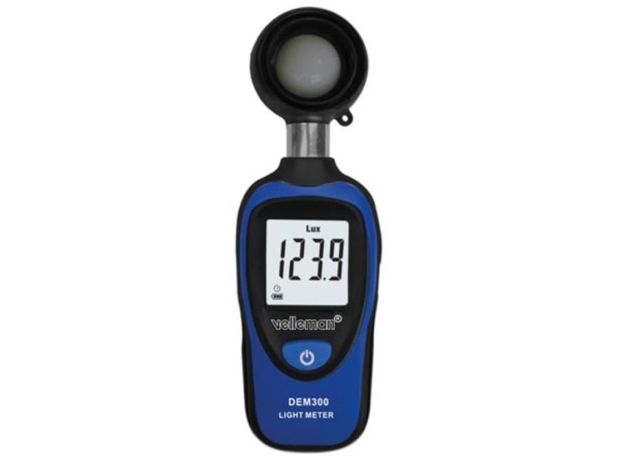 Velleman DEM300 -  Digital Luxmeter from 0 to 200,000 Lux