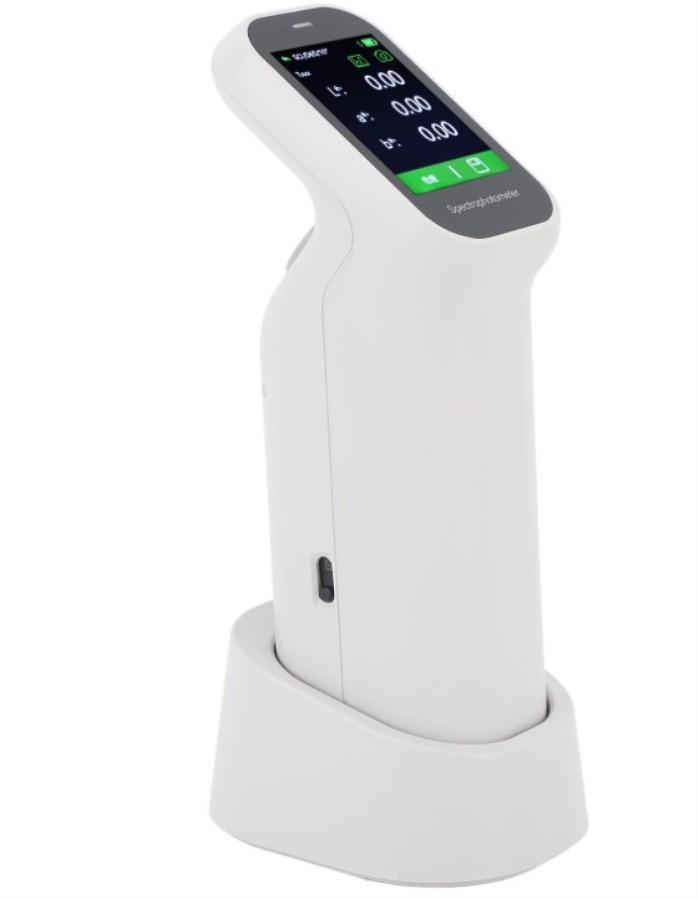 CHNSpec DS-210 - Digital Spectrophotometer (Colorimeter) - Aperture measurement Φ11mm Φ6mm ▽11mm ▽6mm - 2.4” Display