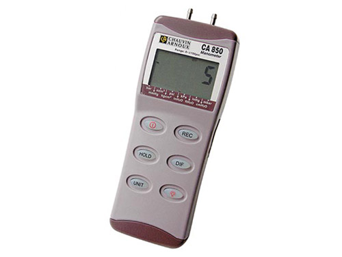 Chauvin Arnoux C.A 850 - Manómetro Digital Diferencial - P01184101