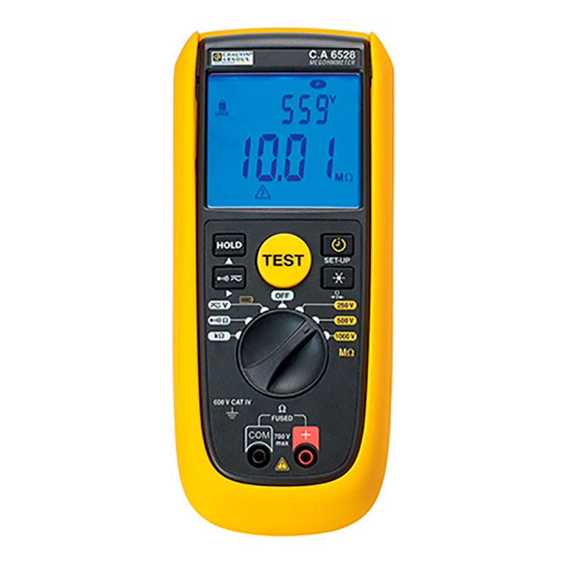 Chauvin Arnoux C.A 6528 - Medidor Asilamiento Digital - P01140838