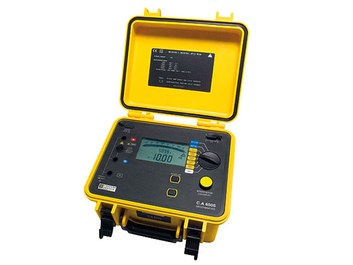 Chauvin Arnoux C.A 6505 - Contrôleur d&aposIsolement Numérique - P01139714