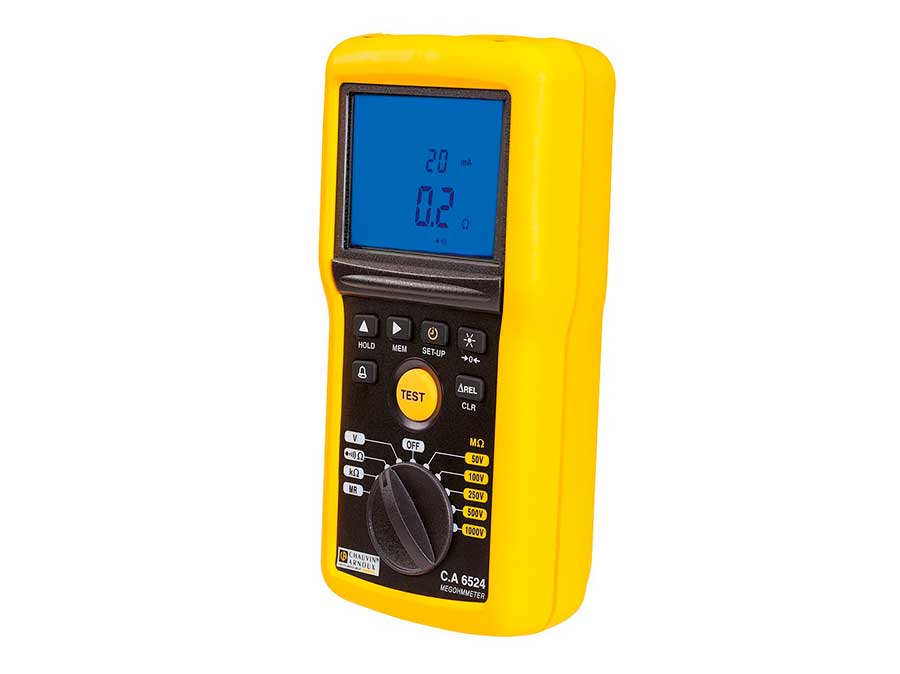 Chauvin Arnoux C.A 6524 - Insulation Tester - P01140824