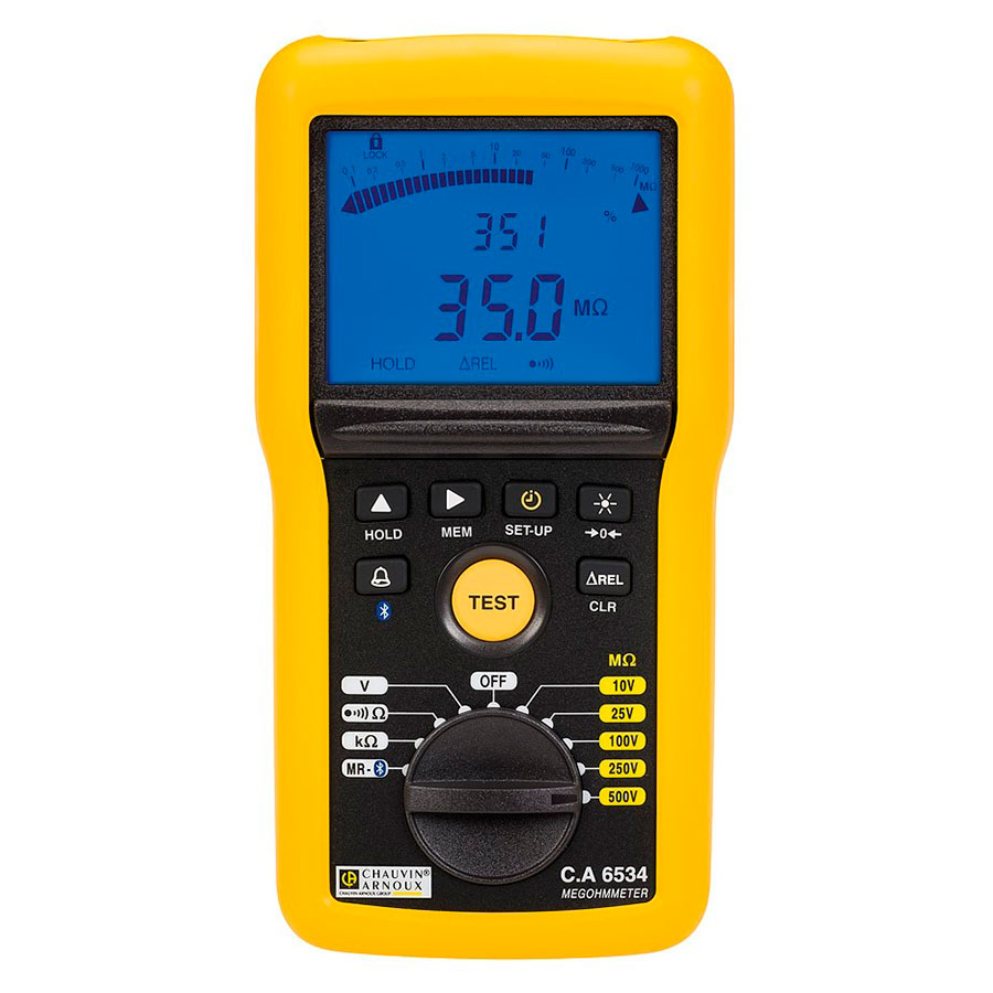 Chauvin Arnoux C.A 6534 - Medidor de Aislamiento Digital - P01140834