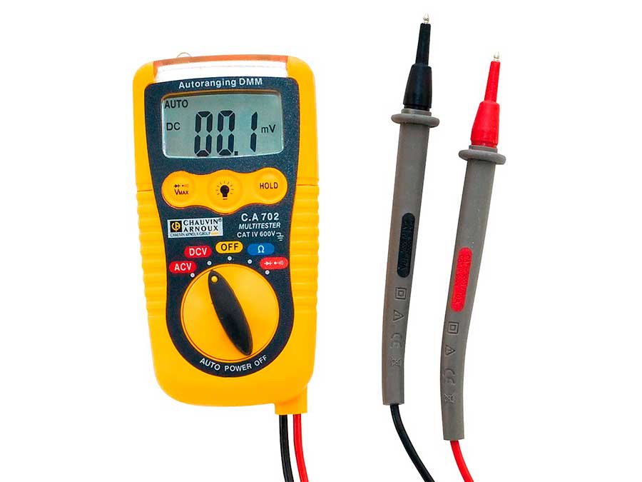 Chauvin Arnoux CA702 - Multimètre Numérique de Poche - P01191739Z
