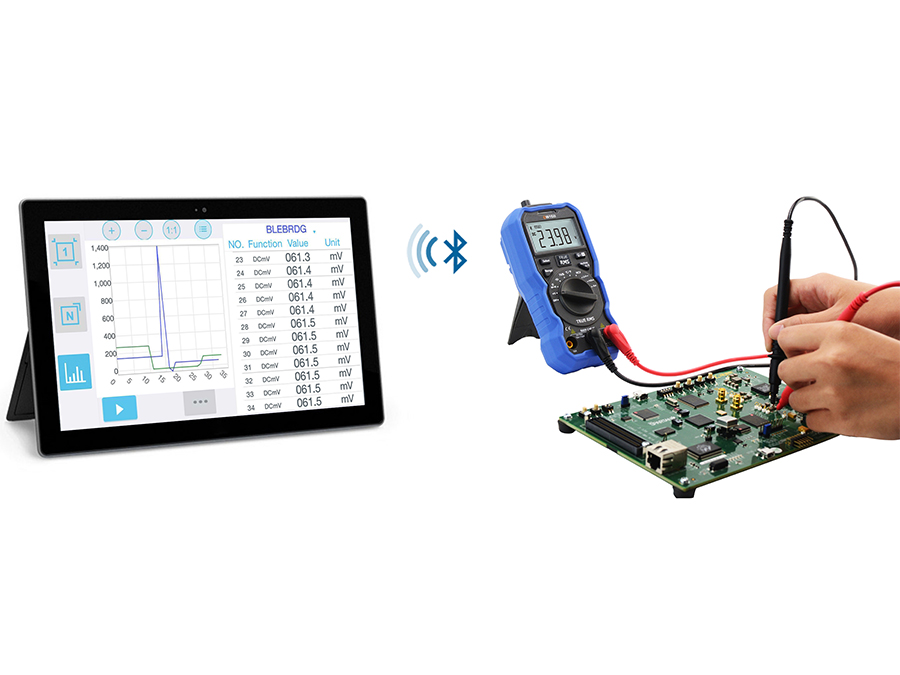 Owon OW16B - 3 5/6 Digit True RMS Digital Multimeter avec avec enregistreur de données (Datalogger)