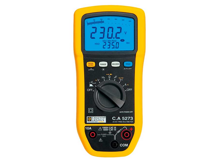 Chauvin Arnoux C.A 5273 - Multimètre numérique 2 x 6000 points - P01196773