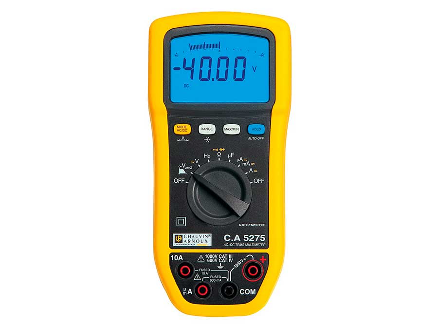 Chauvin Arnoux C.A 5275 - Multímetro Digital 2 x 6000 cuentas - P01196775