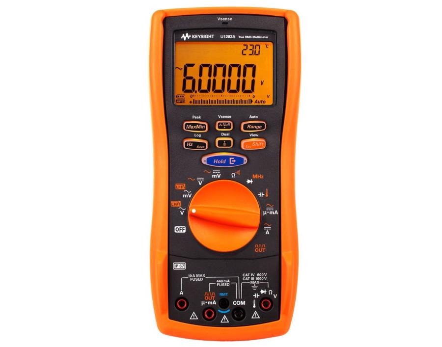 Keysight U1282A - Multímetro Digital Portátil - 4½ Dígitos - 60.000 Cuentas - IP67