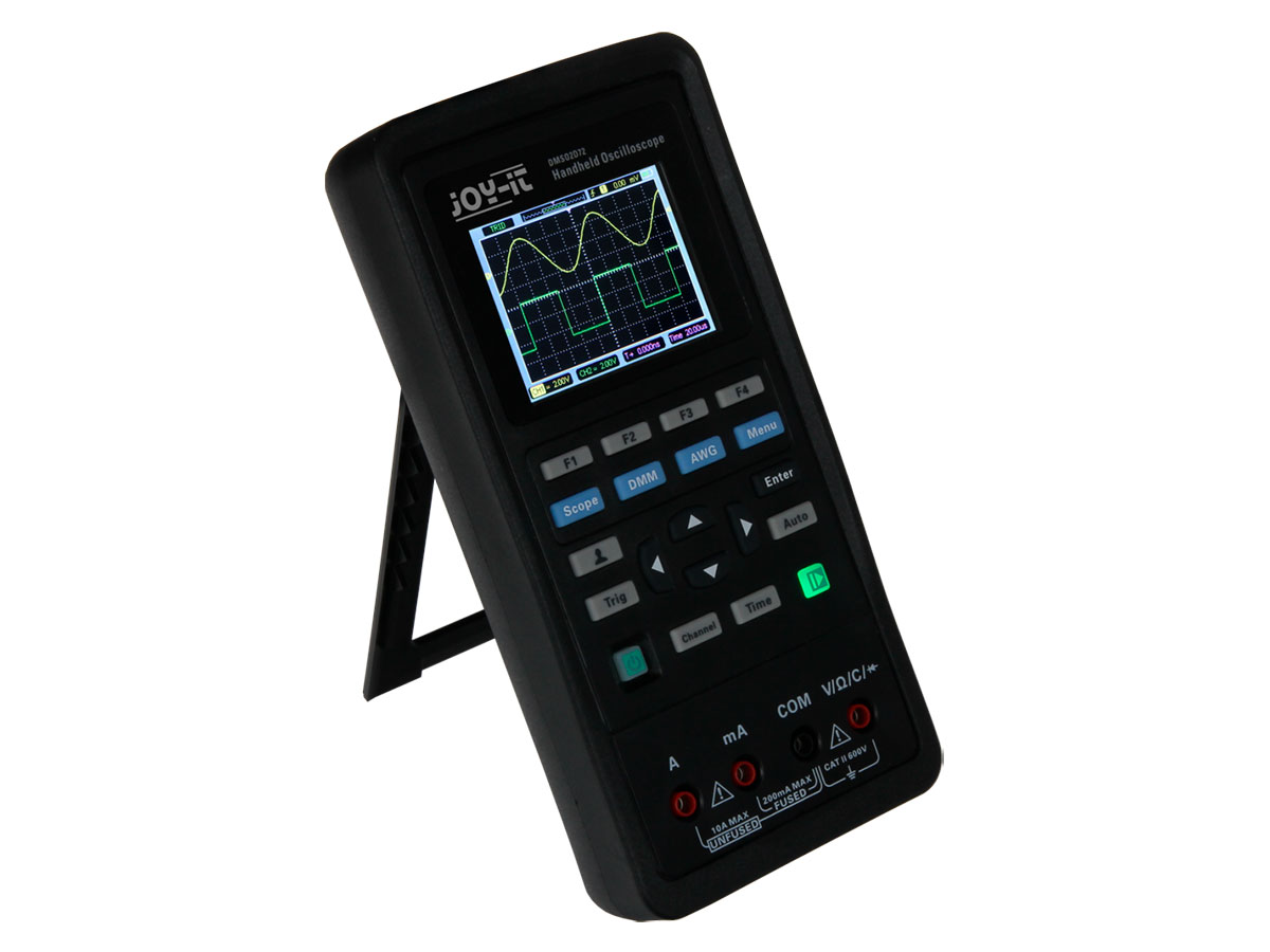 jOY-it DMSO2D72 - Osciloscopio, Generador y Multímetro en un único instrumento - JT-DMSO2D72