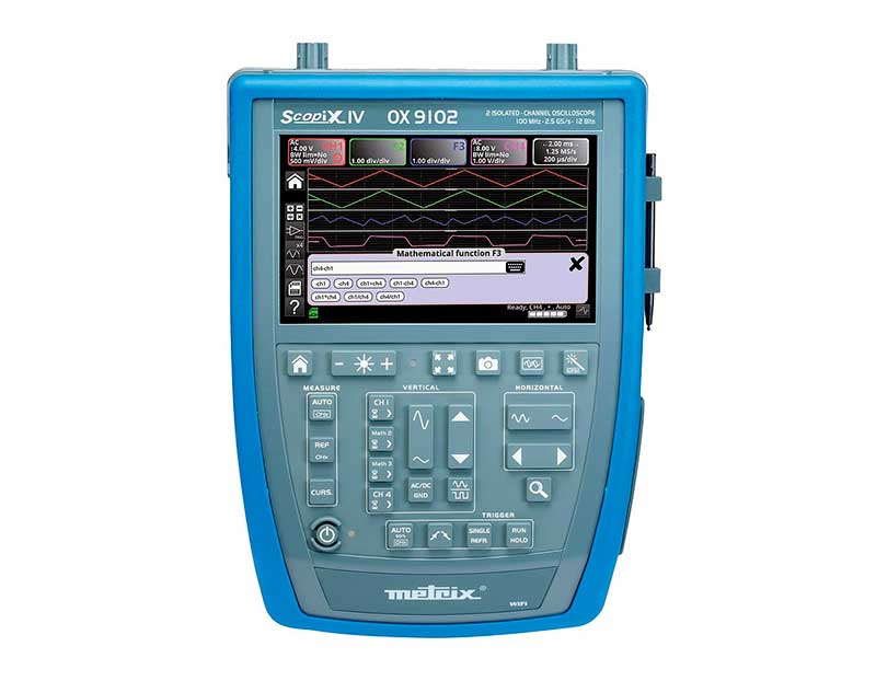 Metrix OX9102 - Osciloscopio de 2 Canales Aislados 100 MHz
