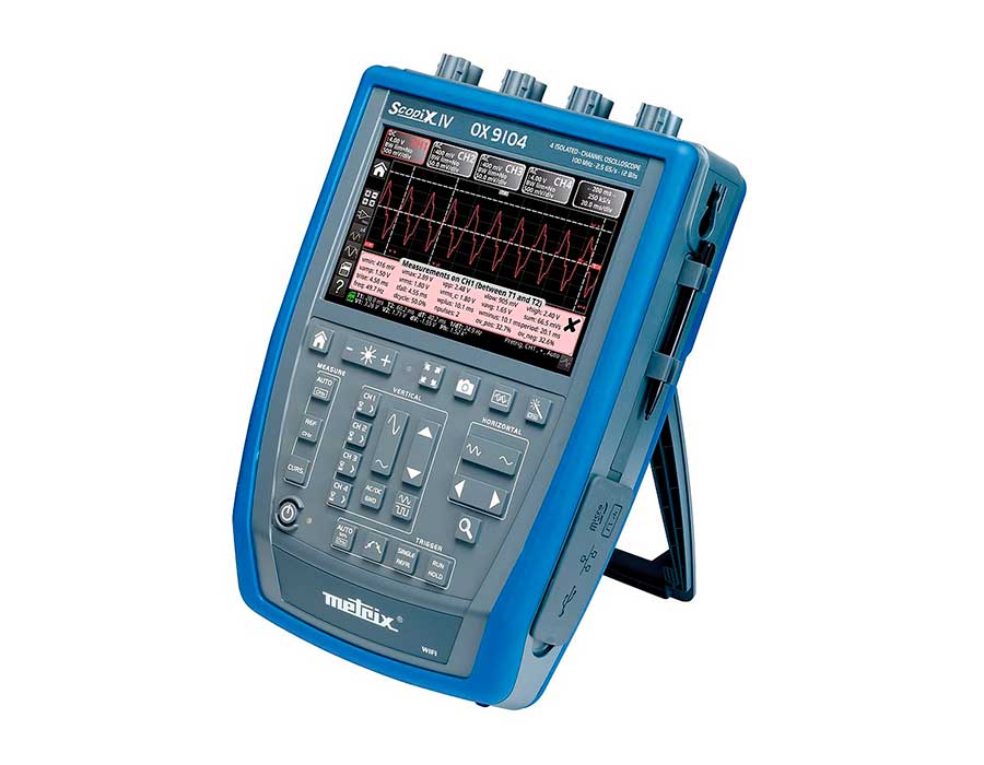 Metrix OX9104 - 4 Isolated Channels Oscilloscope 100 MHz