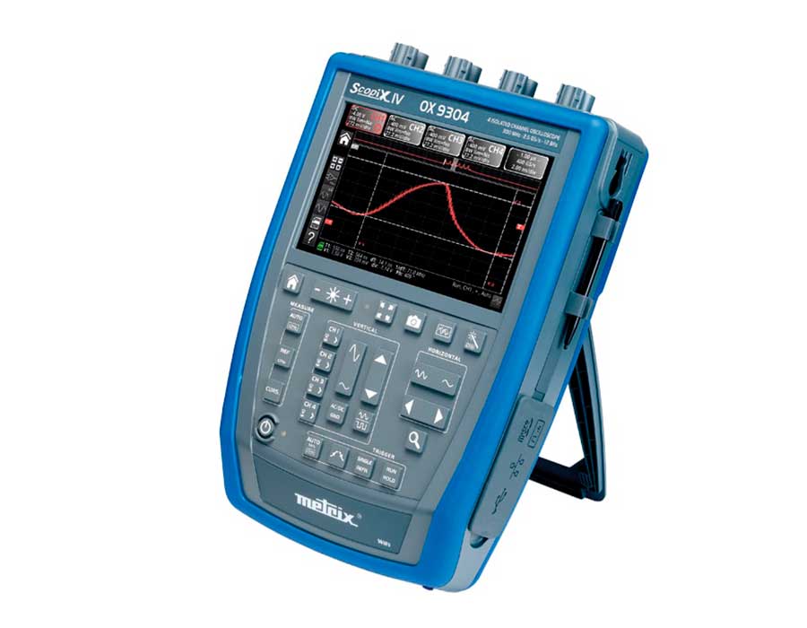 Metrix OX9304 - 4 Canais Isolados Osciloscópio 300 MHz