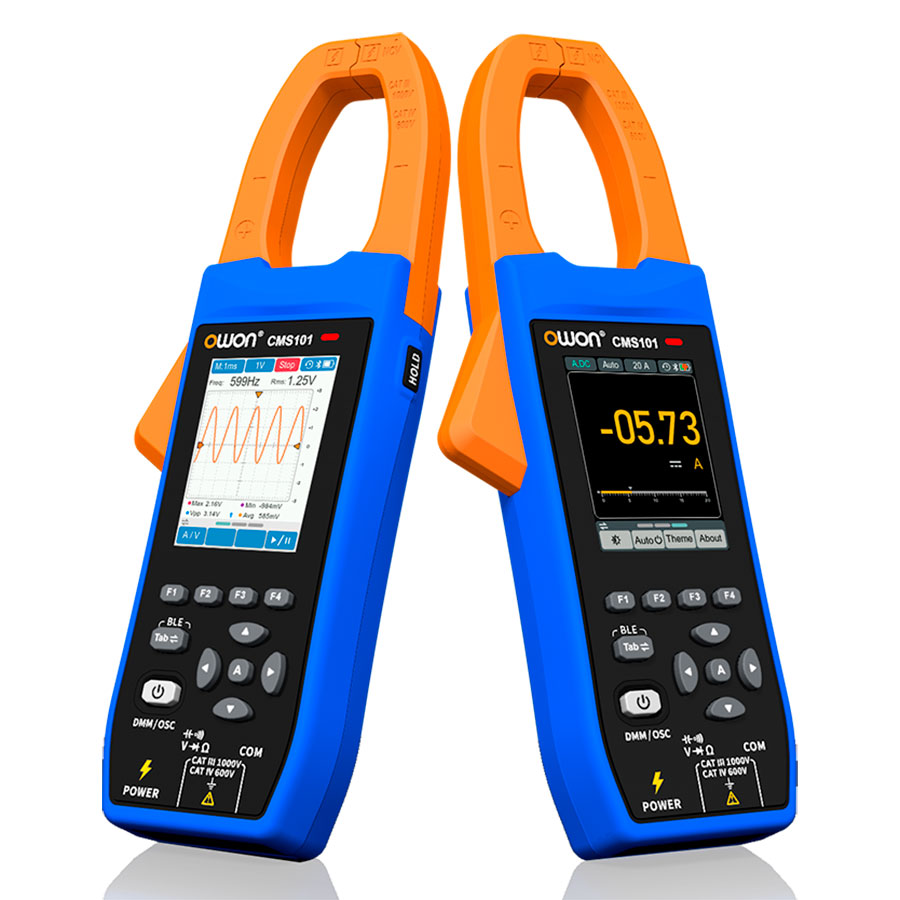 Owon CMS101 - Clamp Meter with Oscilloscope - True RMS - Datalogger