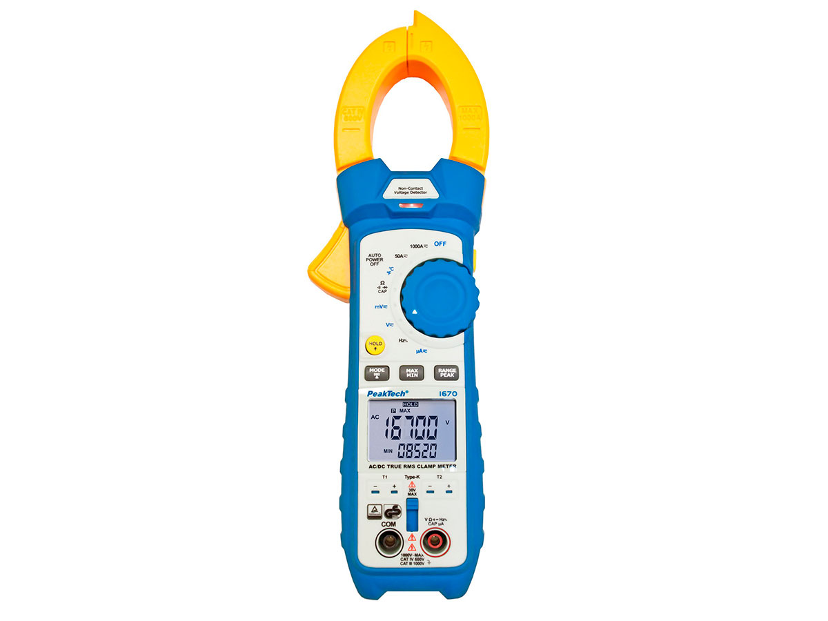 laboratorios de alta resoluc pinza amperimétrica CA CC pinza amperimétrica de voltaje de corriente de transporte Regalo de verano Pinza amperimétrica totalmente funcional multifuncional portátil