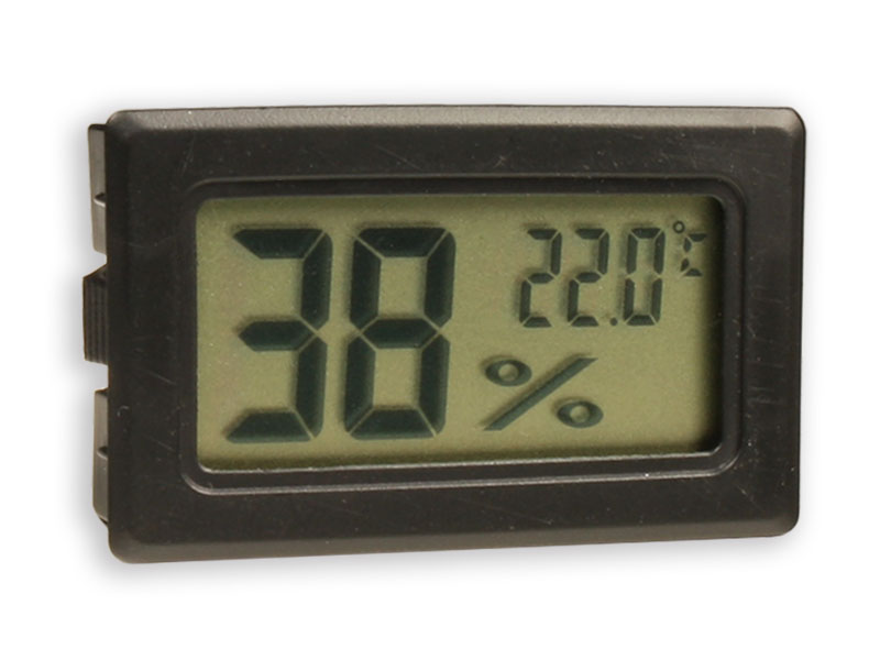 Liquid Crystal Panel Thermometer and Hygrometer 