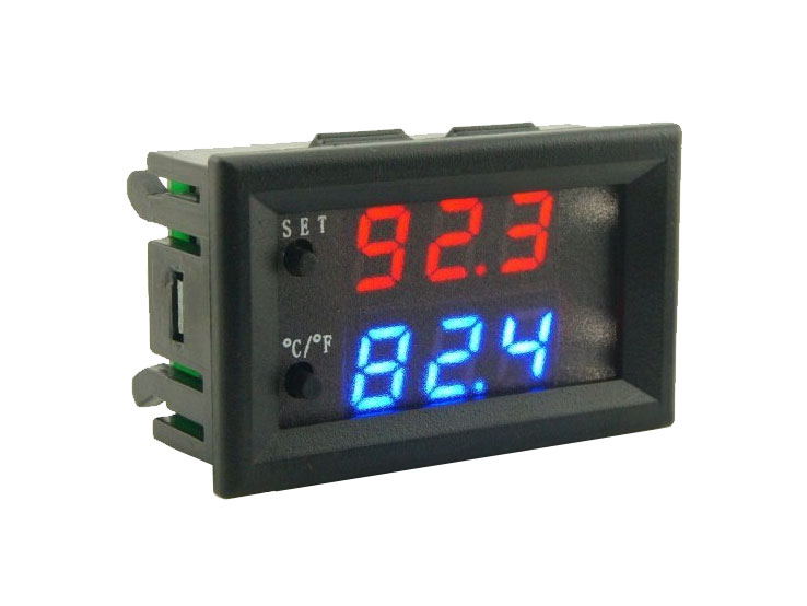 Termostato Digital de Panel Rango -50~110ºC - 12Vdc 