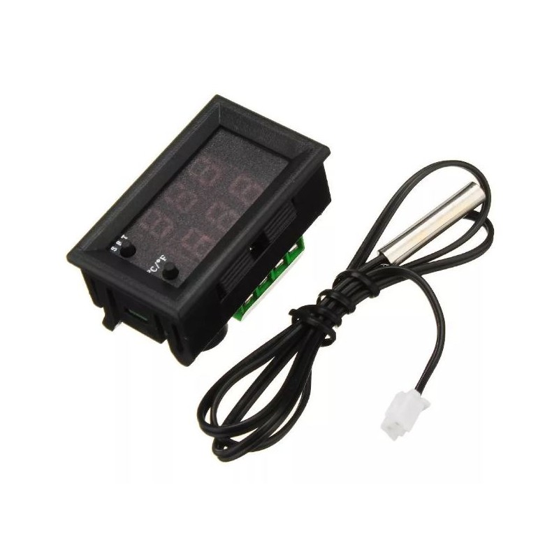 Termostato Digital de Panel Rango -50~110ºC - 12Vdc 