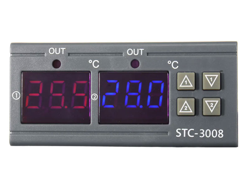 Termostato Digital de Panel Rango -50 ~120ºC - 12Vdc