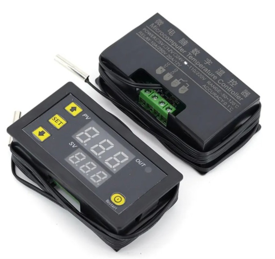 W3230 - Termostato Digital de Panel Rango -50~120ºC - 12Vdc