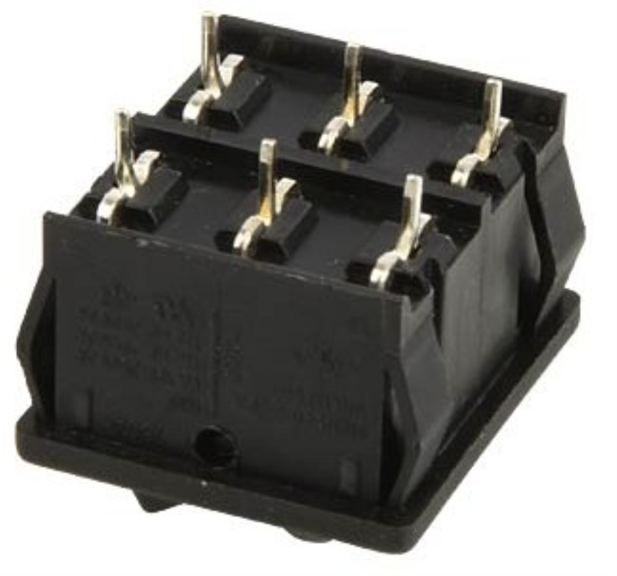 Marquardt 1804.2102 - Interrupteur à Bascule 2P 2C - 6 A - 250 V