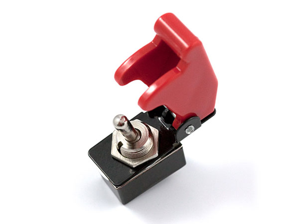 Switchブールとレッド Switchブールとレッド Toggle Switch and Cover - Illuminated