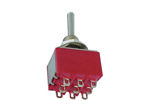 Interrupteur Commutateur à Levier Petit 2P 3C