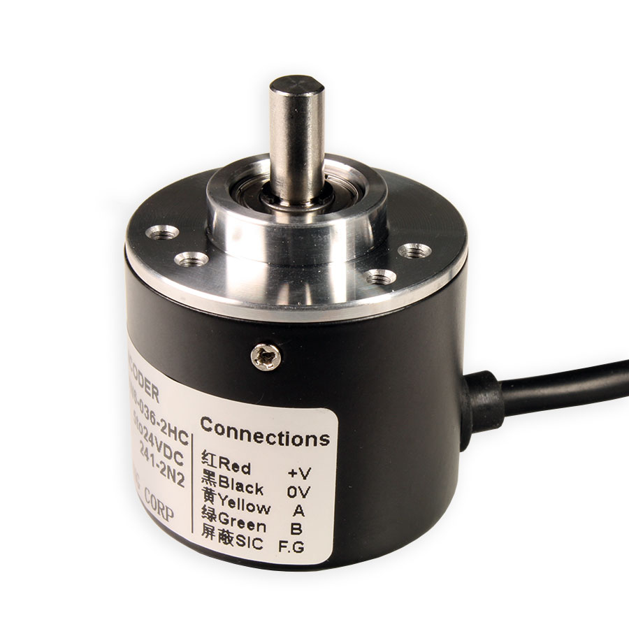 Encoder Óptico Incremental 360 PPR 5-24V DC