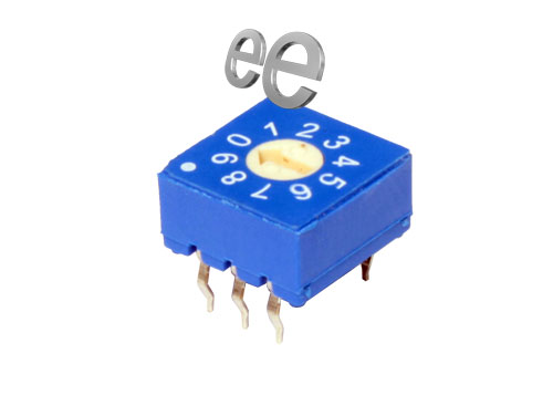 ECE ERD110RSZ - BCD Two-Way Switch - Circuit Board Mount