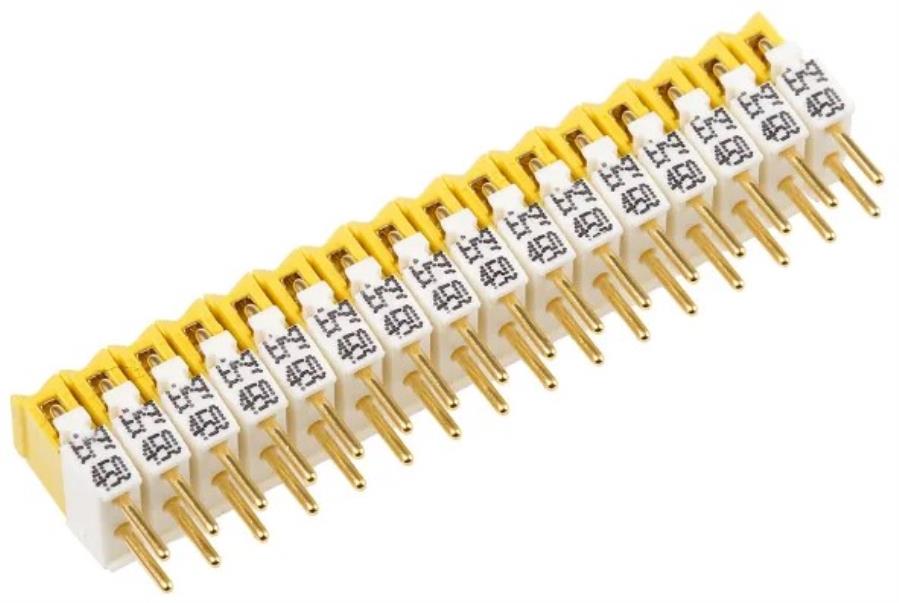 ITW ERG JSA4-16-G0 - Commutateur Subminiature DIP Vertical - 16 Positions - 279-9853