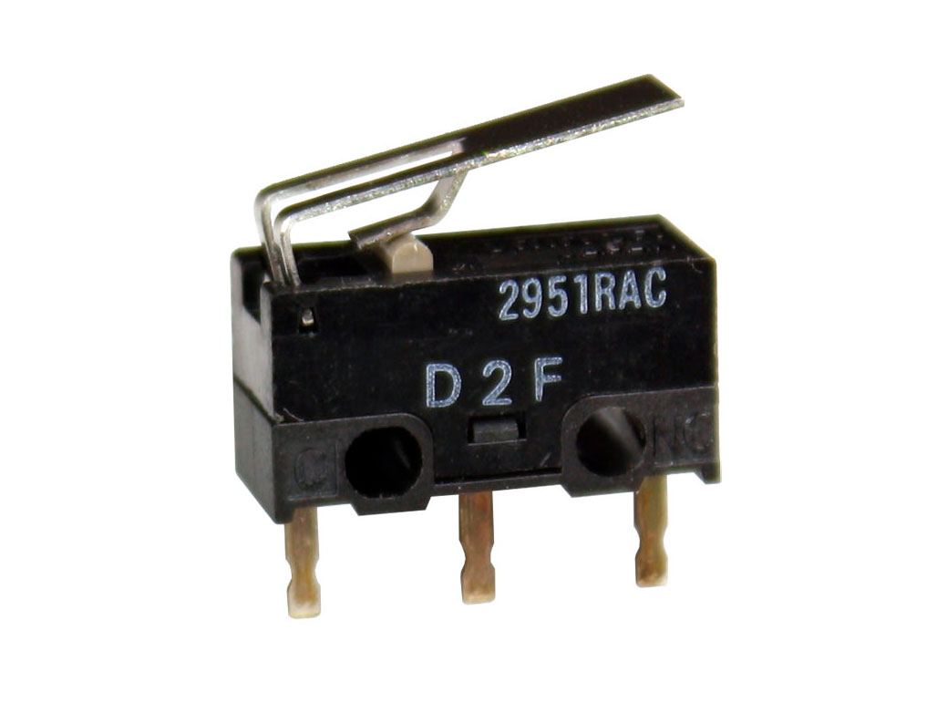 Omron DF2-L - Final de Carrera (micro Switch) Miniatura con Palanca