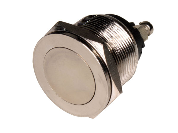Anti-Vandal Panel-Mount Push Button Switch - 1NO