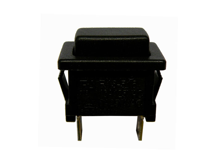 Panel-Mount Push Button Switch- To Embed - Black - 3830