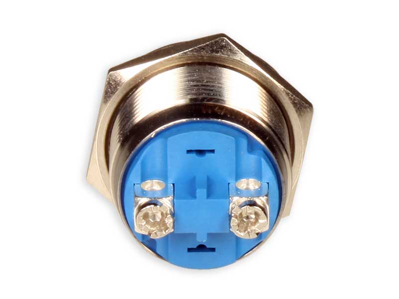 SWITCHTRONIX Serie 19 - Anti-vandal Panel Pushbutton Without Interlocking - IP65 - Ø19 mm - 1NO - Screws