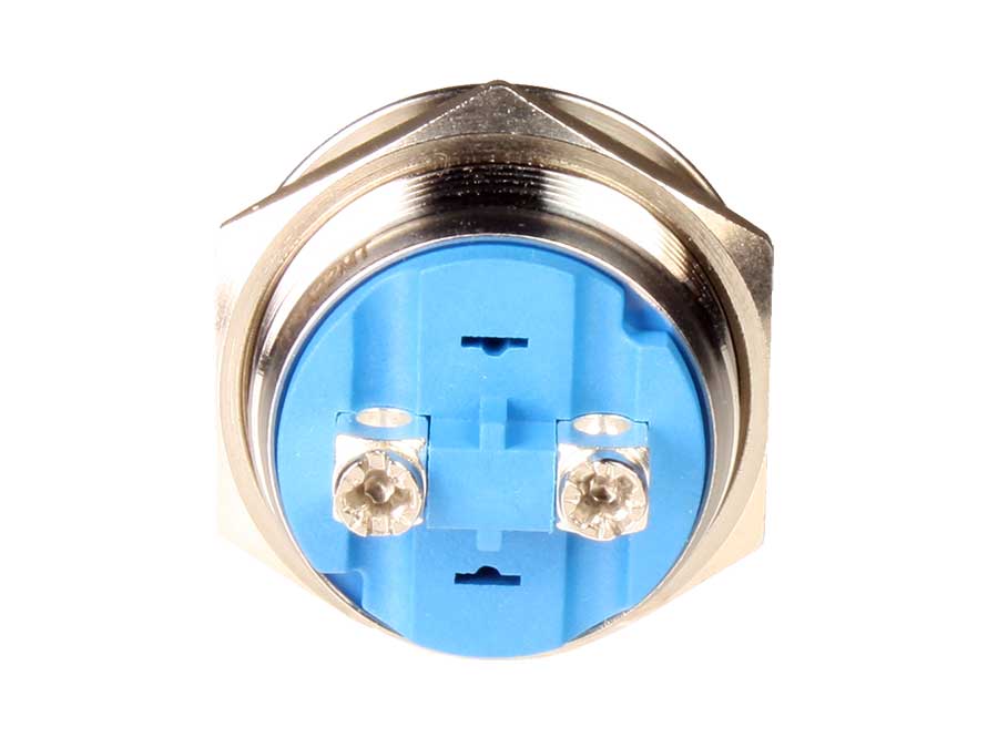 SWITCHTRONIX Serie 22 - Anti-vandal Panel Pushbutton Without Interlocking - IP67 - Ø22 mm - 1NO - Screws