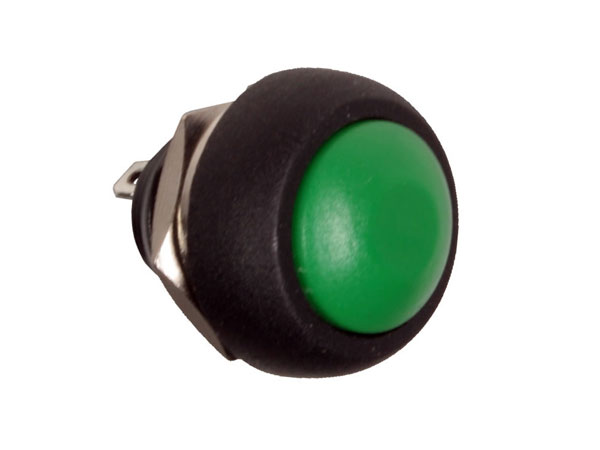 SWITCHTRONIX Serie 29 - Botão de Pressão Painel - 1NA - Verde