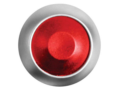 Serie 30 - Panel-Mount Push Button Switch - 1NO - Red - R1398R