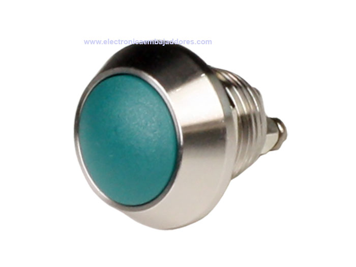 Serie 38 - Panel-Mount Push Button Switch - 1NO - Green - IP65 - Screw Connection - DSKPM12SBSNSN2PR000 GREEN